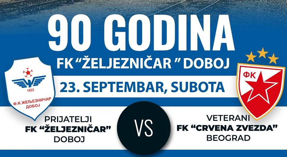 Veterani Zvezde na 90. rođendanu FK Željezničar