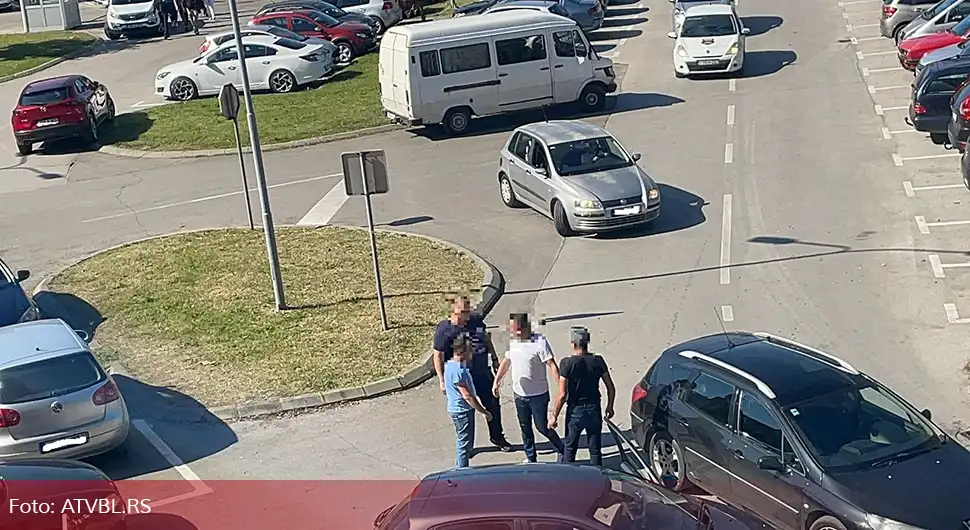 Туча у Бањалуци усред дана