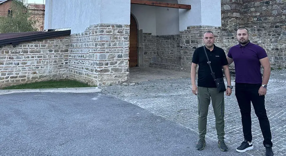 Видовић данас у манастиру Бањска на Косову и Метохији