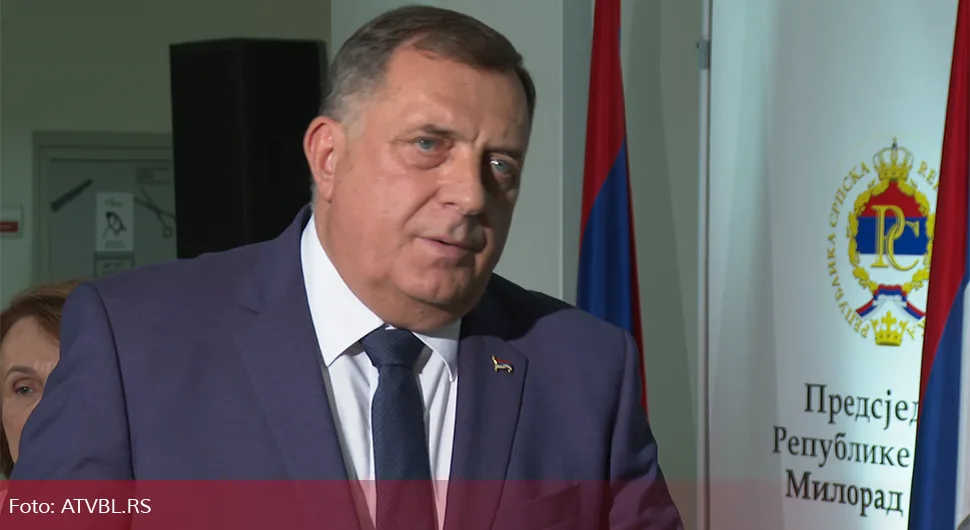 Додик: Навијачки однос у сукобу Израела и Палестине није коректан