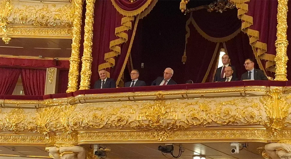 Вишковић са делегацијом Српске на гала-концерту у Бољшој театру