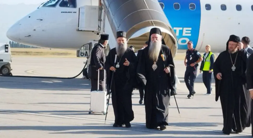 Патријарх Порфирије стигао у Подгорицу