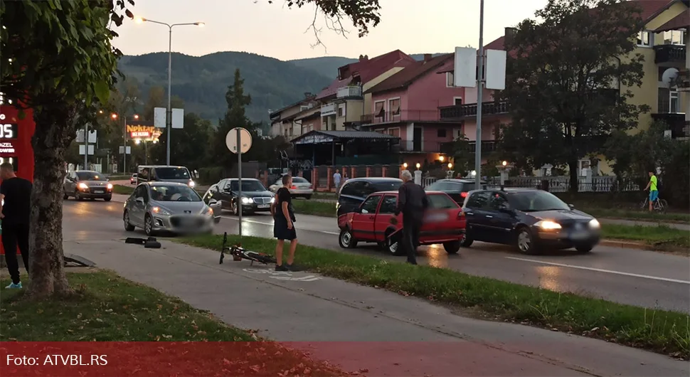 Незгода у Бањалуци: Укључивао се у саобраћај из забрањеног правца