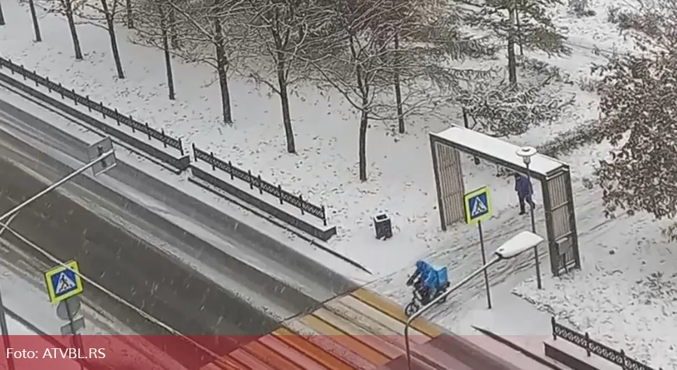 Снијег изненадио Московљане