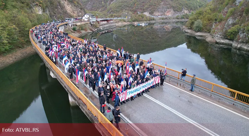 Величанствена слика Црне Ријеке: На скупу "Граница постоји" 3.800 људи