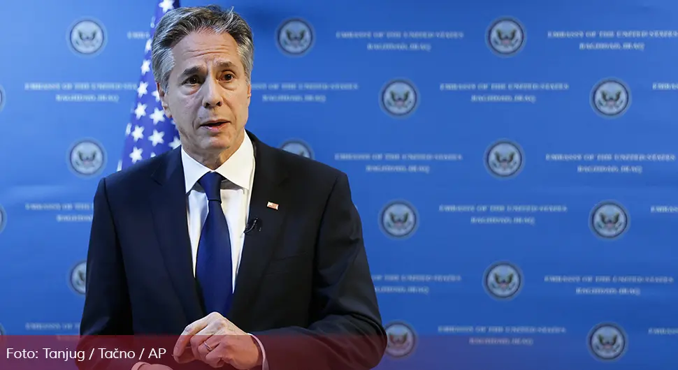 Блинкен: Америка посвећена формирању палестинске државе