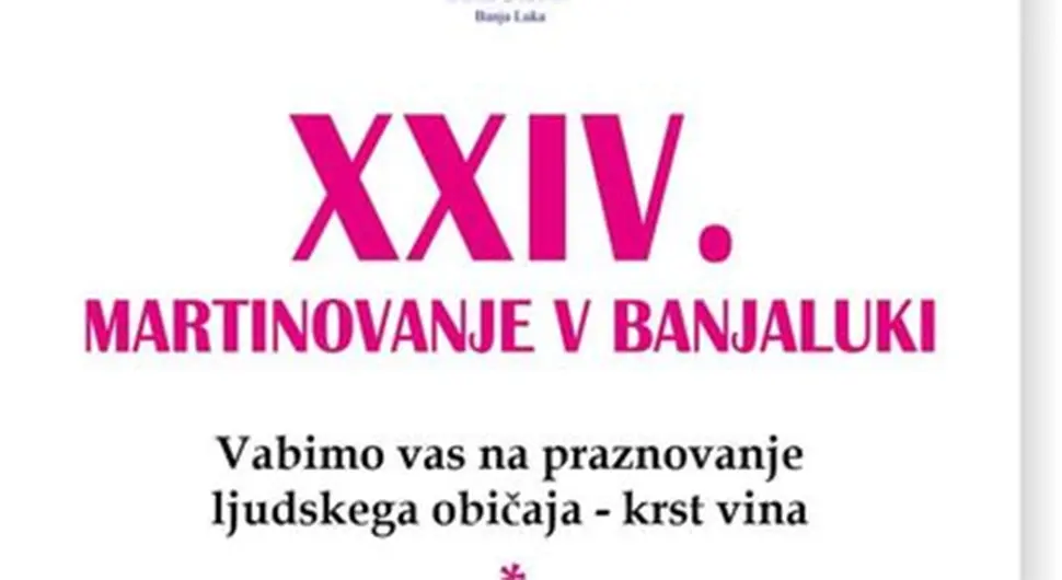 Знате ли шта је Мартиновање? Данас се одржава у Бањалуци