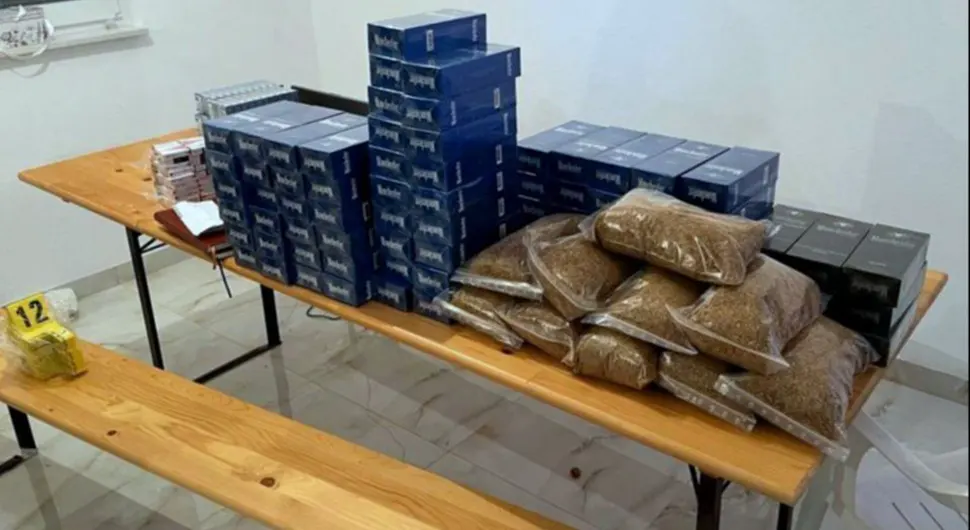 Заплијењени цигарете и дуван, вриједност више од 20.000 КМ