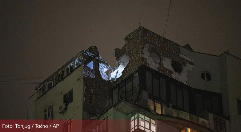 Нови удар дроновима на Кијев