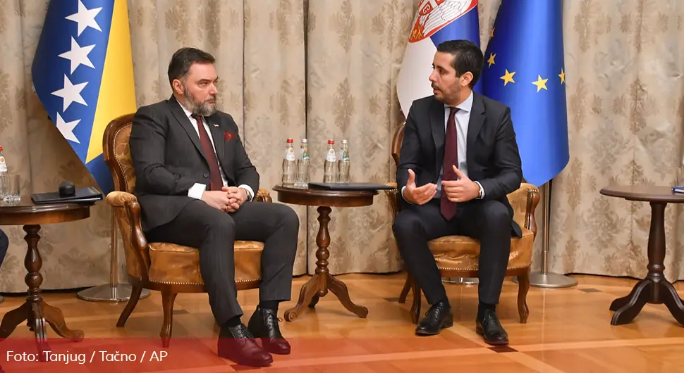 Састанак Кошарца и Момировића: Могућност организовања састанка БиХ-Србија-Турска