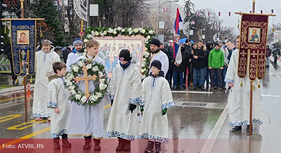 Богојављенска литија у Бањалуци