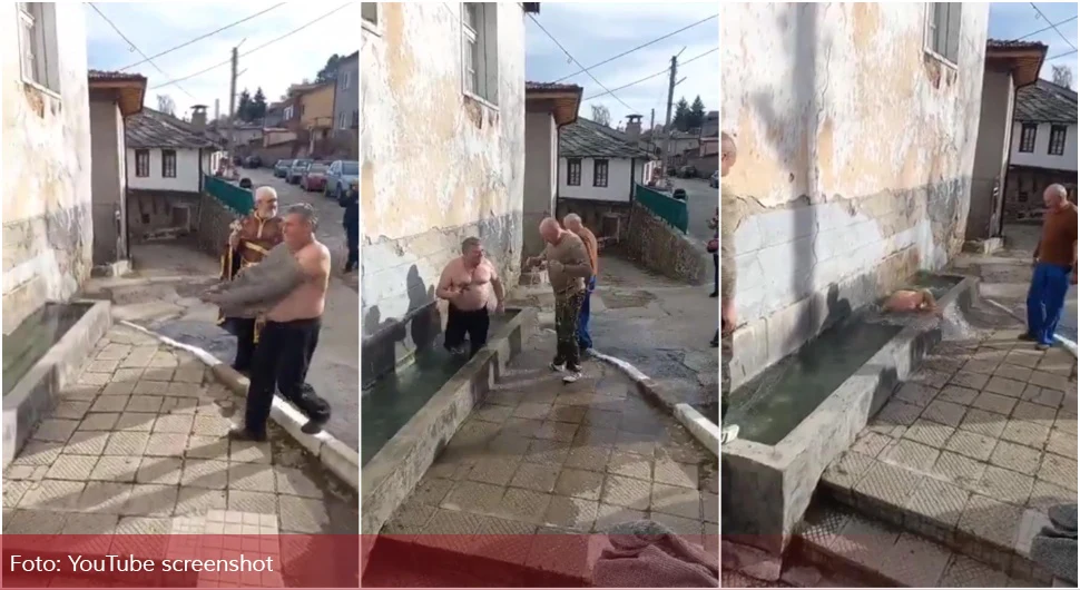 Хит снимак пливања за Часни крст, заронили у корито
