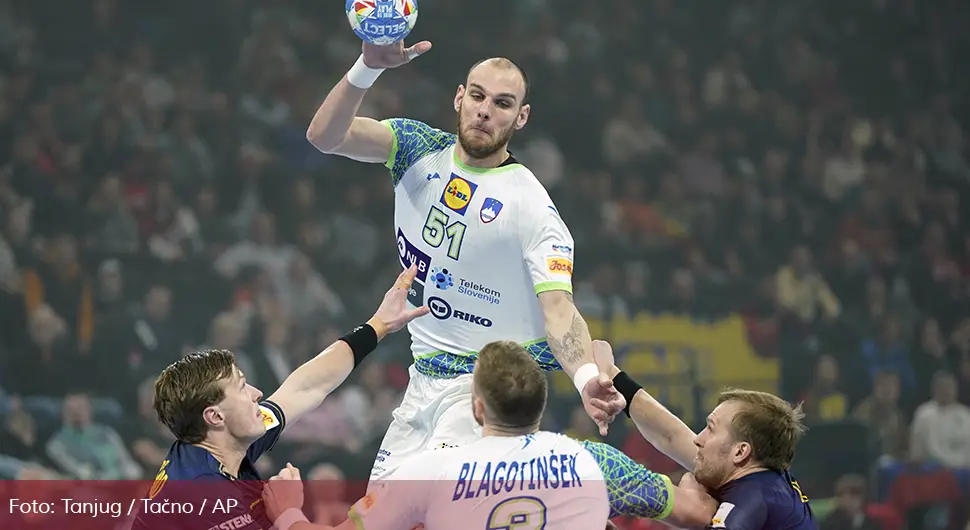 Словенија поразом од Шведске отворила другу фазу