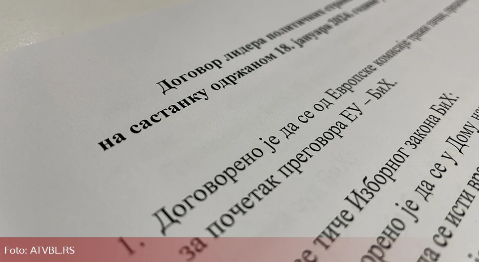 АТВ у посједу документа: Ово су договорили СНСД, ХДЗ БиХ и "тројка"