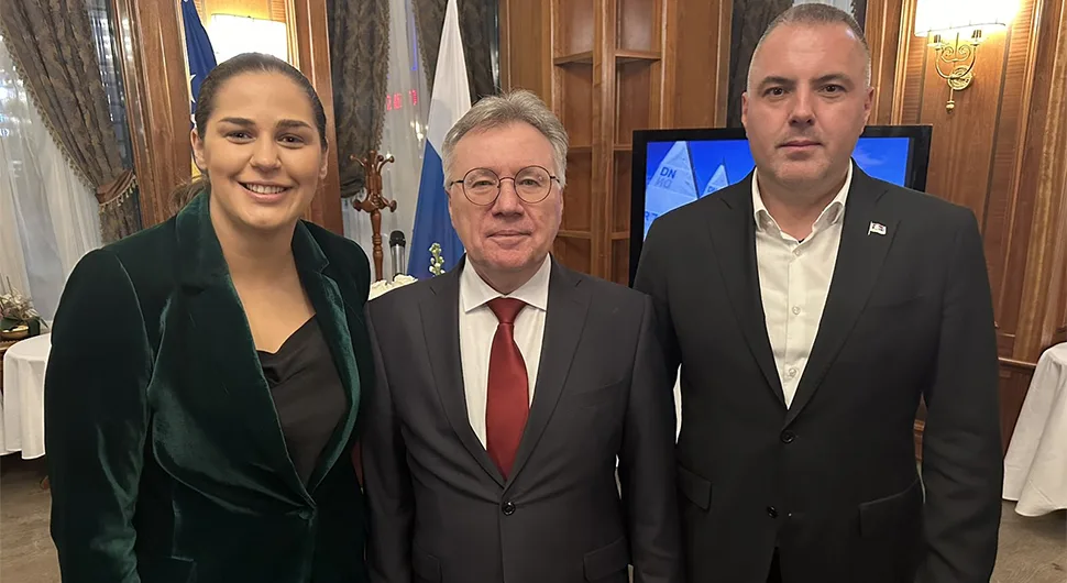 Видовић у Сарајеву са Калабуховим