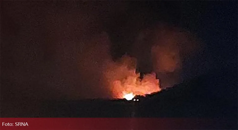 Пожар у селу Стожиште: Шири се према Хрватској