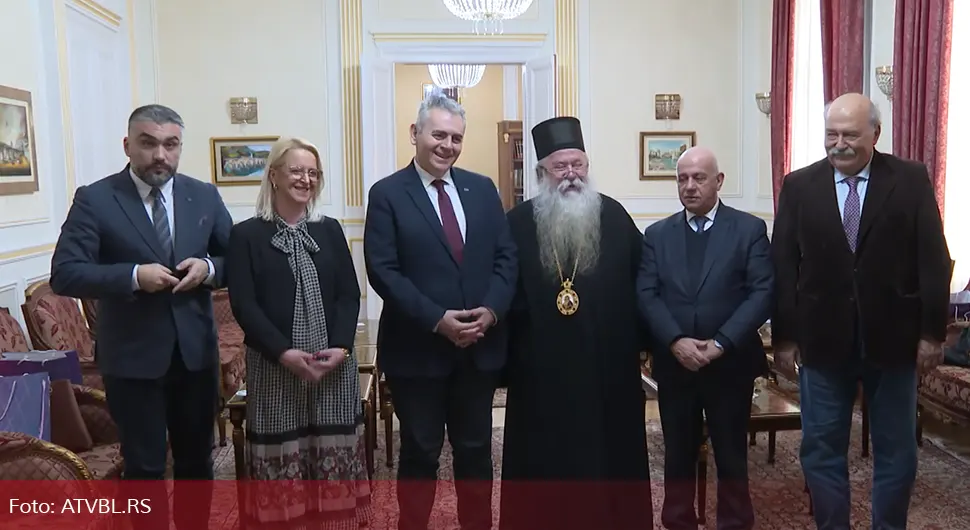 Православци и парламентарци код митрополита Дабробосанског