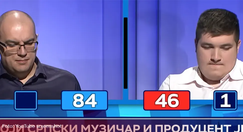 Раста завршио у квизу Слагалица
