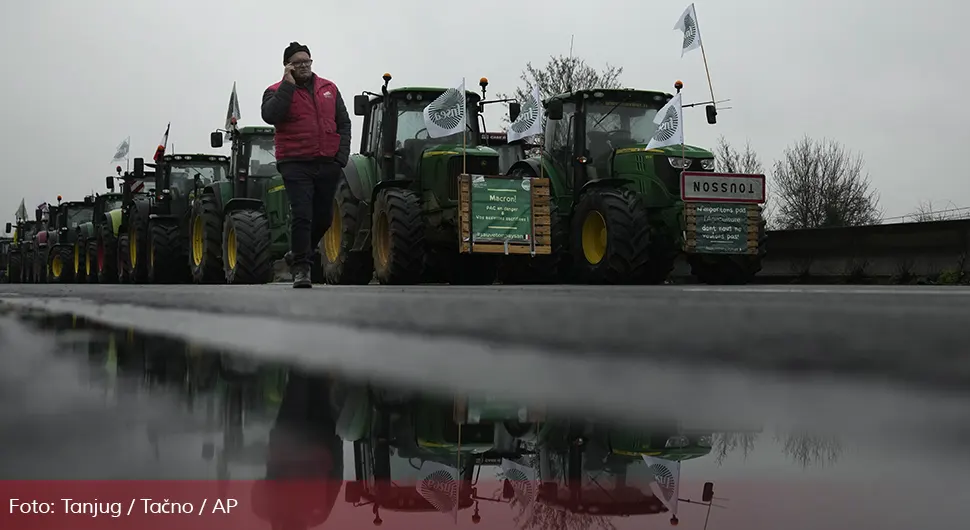 Фармери блокирали граничне прелазе између Белгије и Холандије