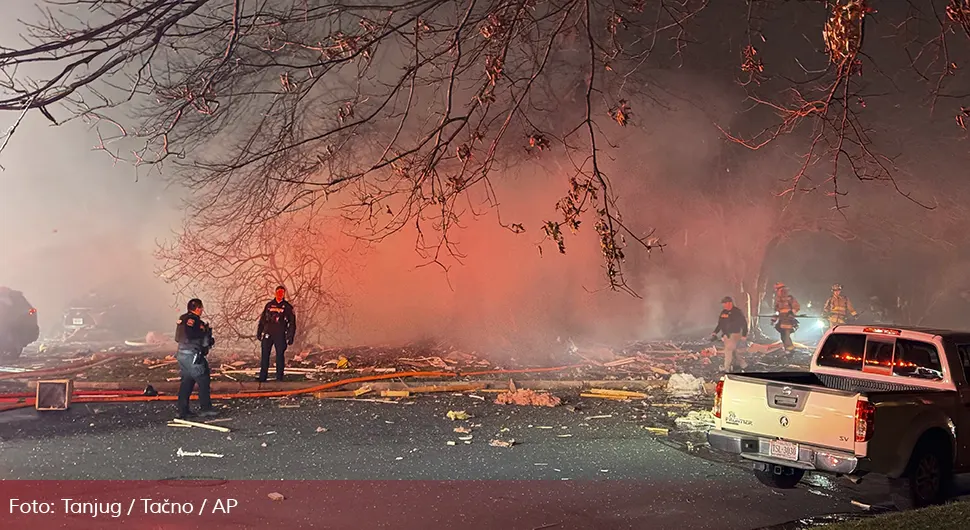 У експлозији у кући погинула жена, повријеђен мушкарац