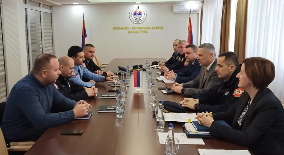 Састанак директора КПЗ Бањалука и начелника ПУ Бањалука