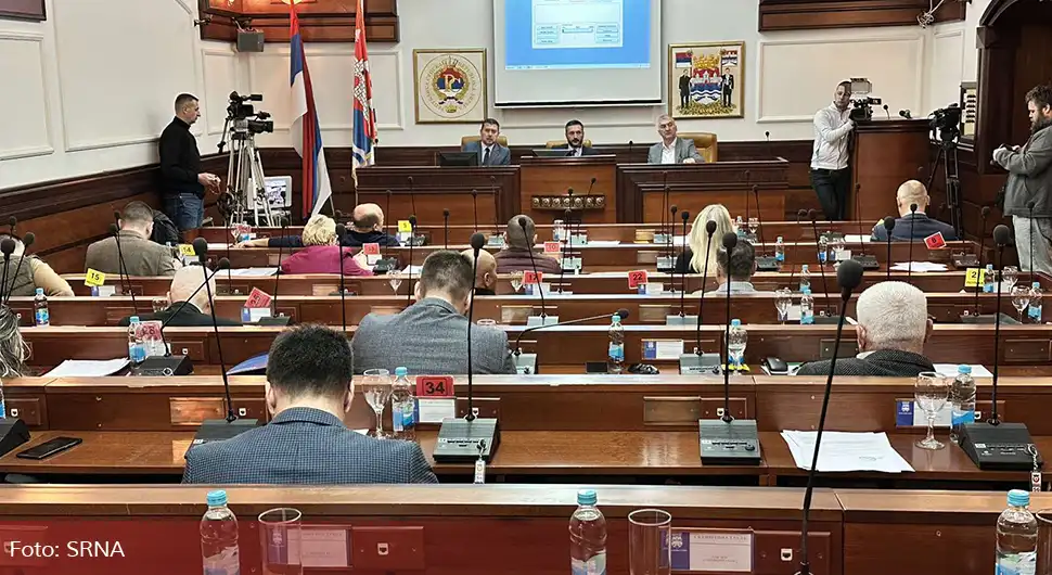 Скупштина града Бањалука, 34 тачке дневног реда