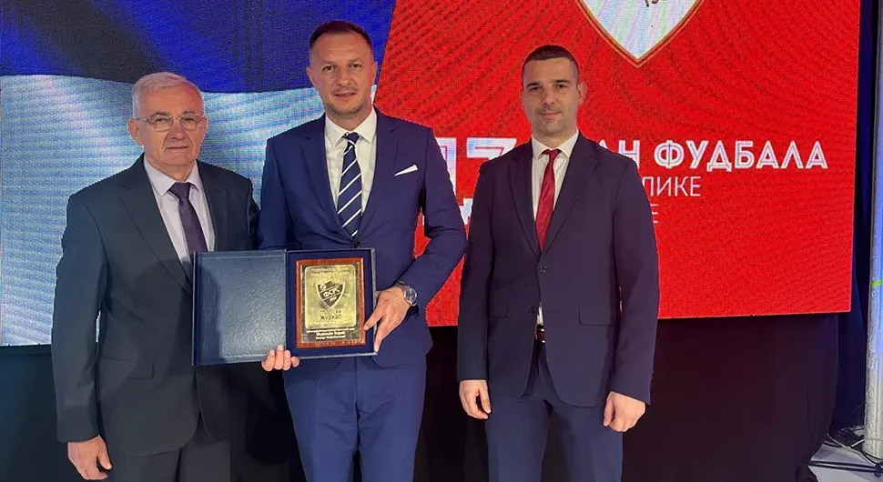 Ћорић изабран за најбољег фудбалског радника Српске