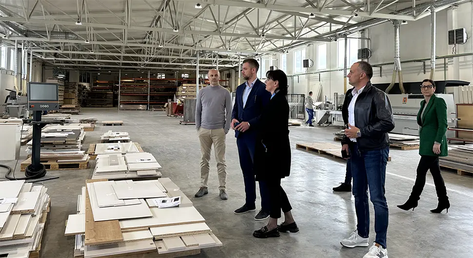 Филиповић посјетио компанију "Динеко", разговарано о проширењу тржишта