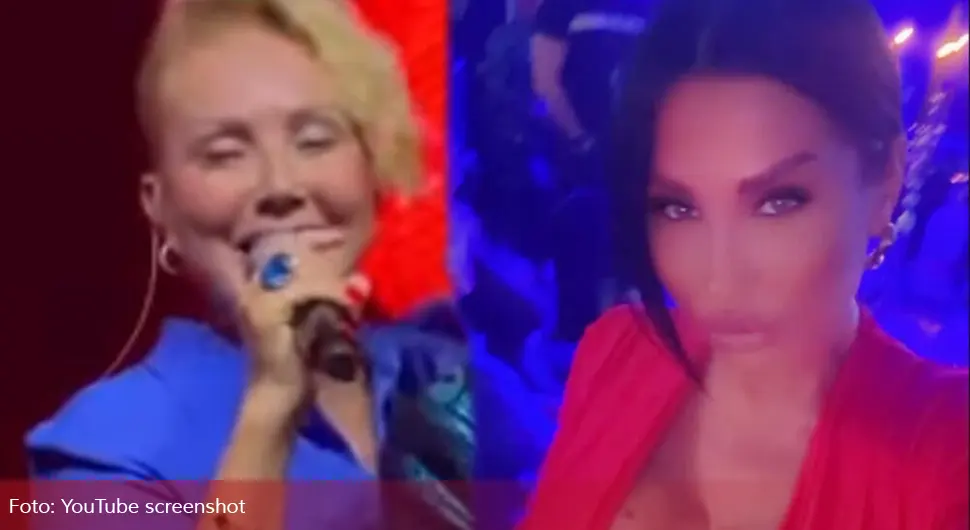 Старлета снимила све: Лепа Брена одмјерила Тијану Ајфон