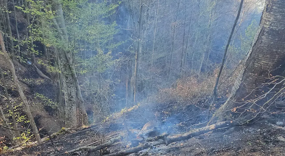 Братунац: Избио и трећи шумски пожар