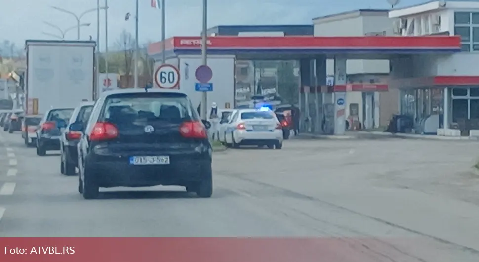 Бањалука: Удес на транзиту, створене велике гужве