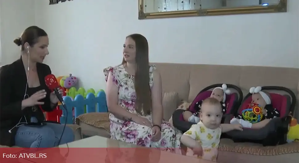 АТВ посјетила бањалучке тројке: Како изгледа свакодневица у породици Ћеркета