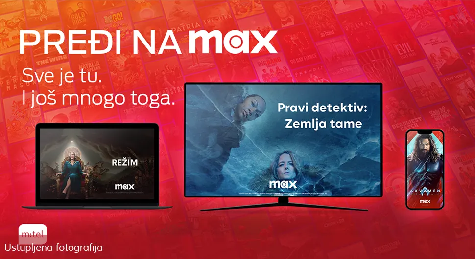 HBO Max постао је Max – уживајте у најбољим садржајима путем м:тел-а