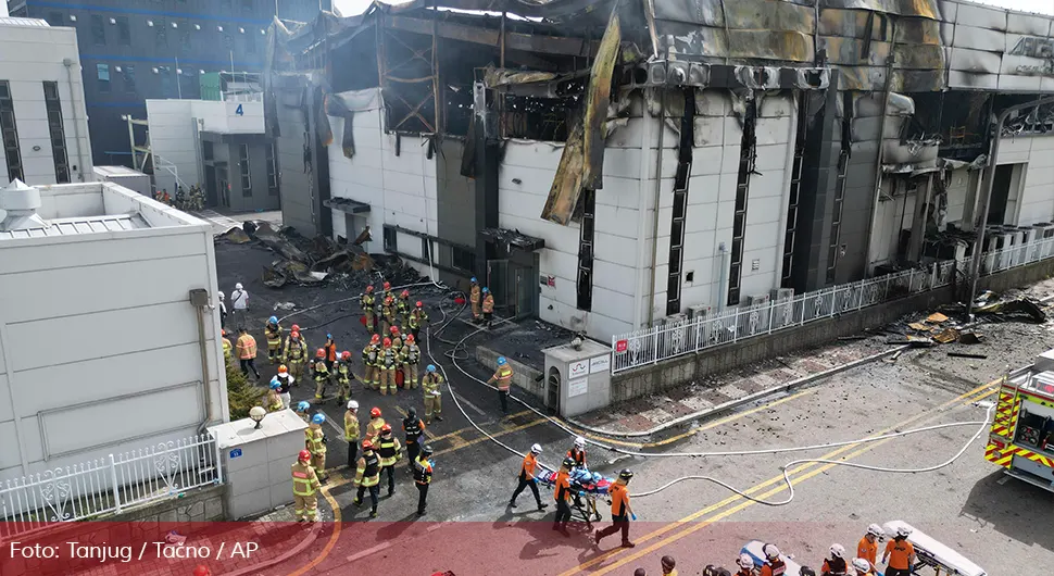 У пожару у фабрици батерија погинула 22 радника