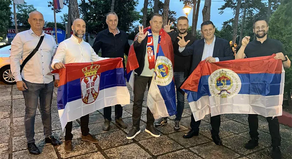 Додик бодри "орлове“: Сви смо уз Србију