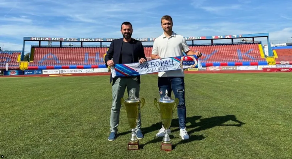 Зинедин стигао у Борац