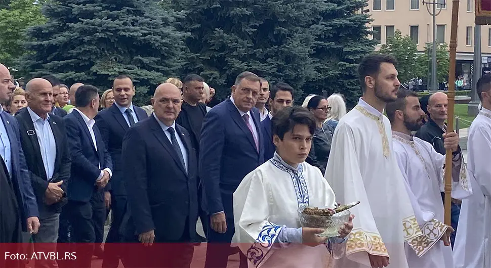 Завршена Спасовданска литија, учествовао и Додик