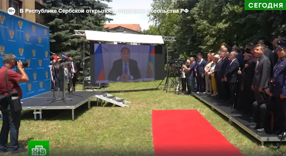 Руска телевизија о отварању Канцеларије Амбасаде Русије: Ширење дипломатског присуства важније него икад