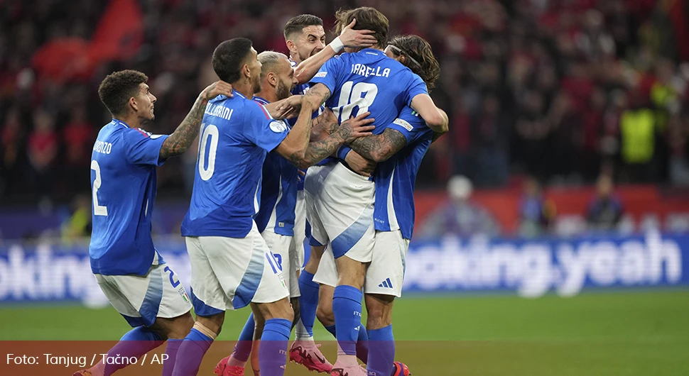 Италија направила преокрет и славила против Албаније