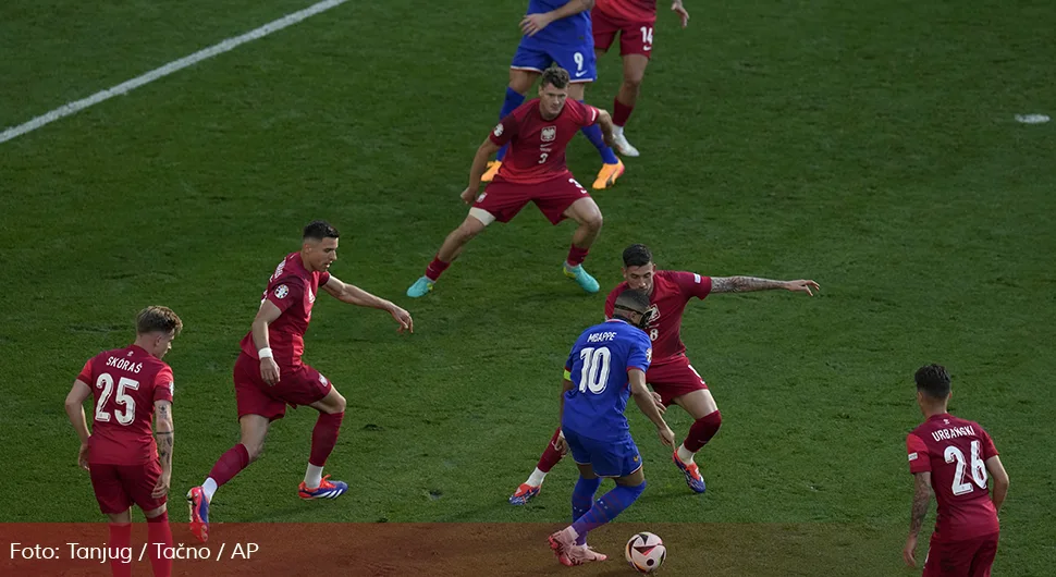 Реми Француске и Пољске: Французи на другом мјесту у групи