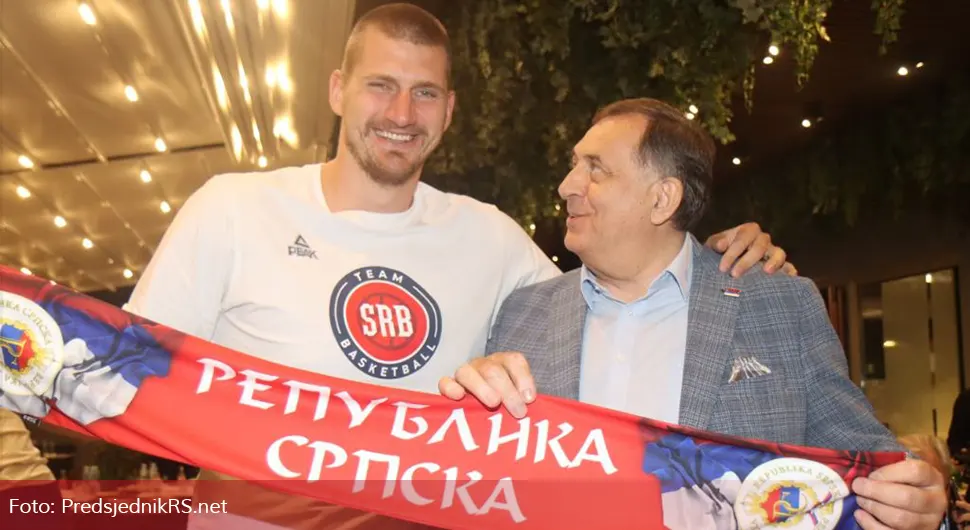 Додик одликовао Јокића, Богдановића, Пешића и Даниловића; Орден и Кошаркашком савезу Србије