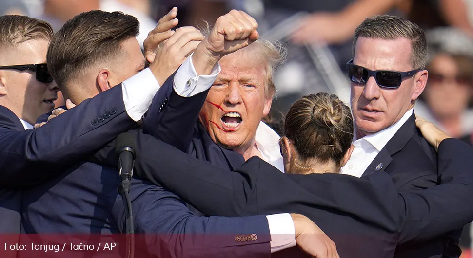 Трампов здравствени извјештај: Недостајало пола центиметра да метак уђе у главу