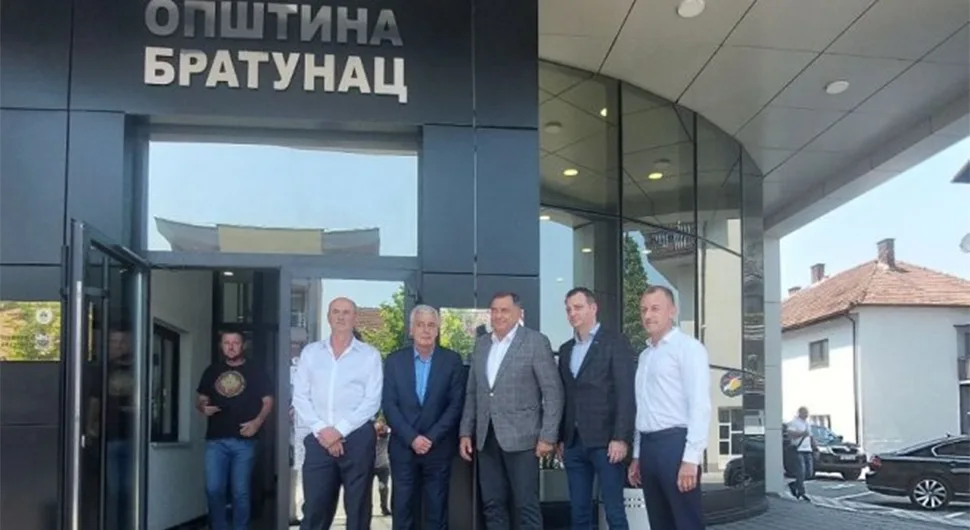 Додик у Братунцу: Српска апсолутно стоји иза развојних пројеката општине