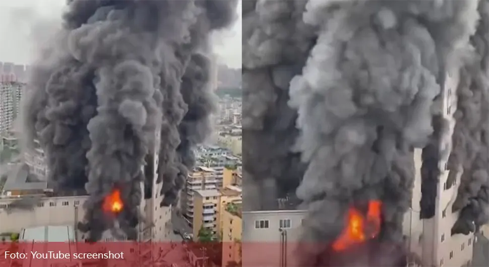 Велики пожар у тржном центру однио најмање осам живота