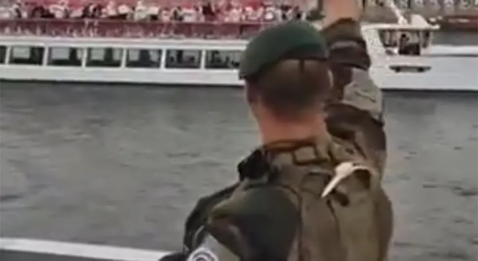 Припадник Легије странаца на посебан начин поздравио српске спортисте