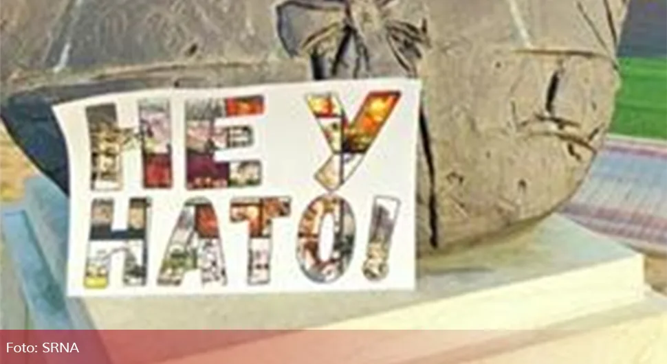 На више локација леци "Не у НАТО"