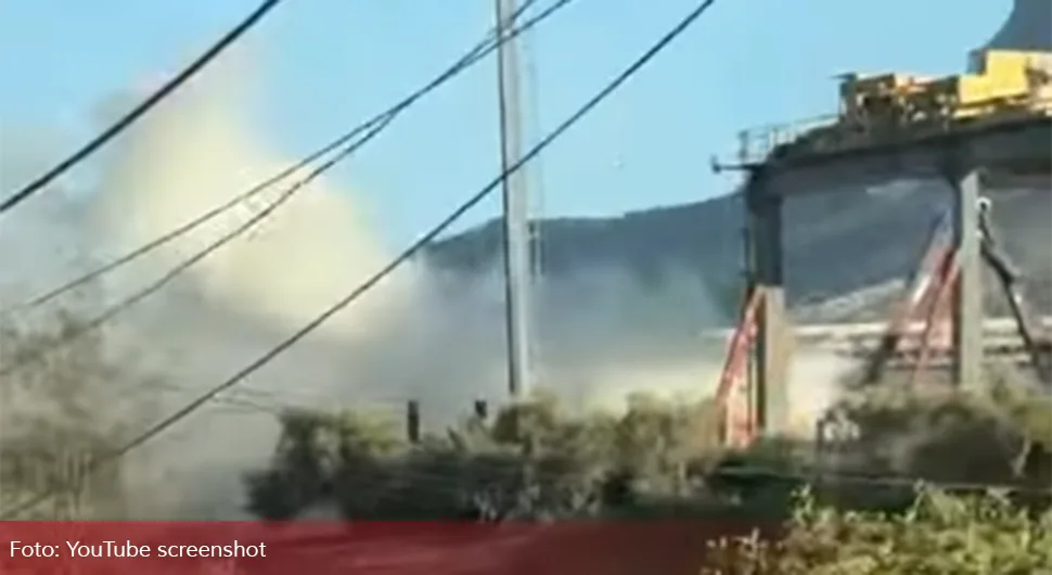 Пожар код Сплита, ватрогасац повријеђен