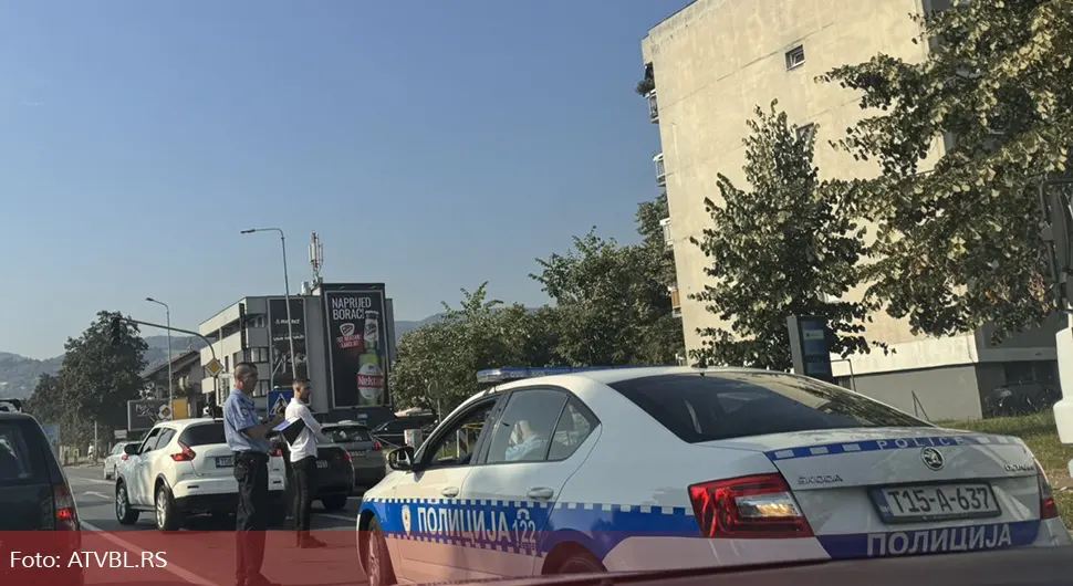 Судар у Бањалуци, саобраћај успорен