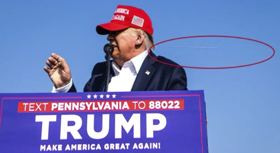 Фотограф ухватио тренутак када је метак ишао према Трамповој глави