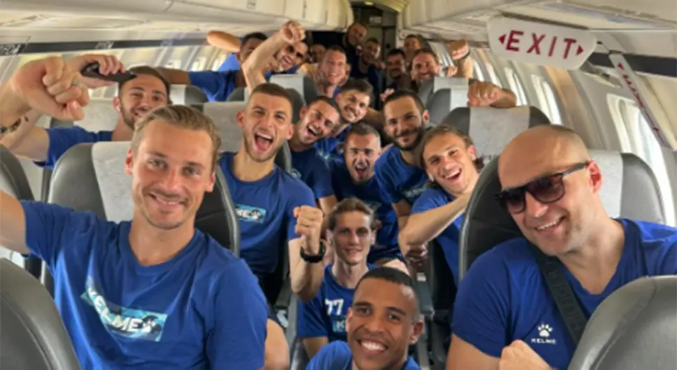 Фудбалери Борца стигли у Бањалуку